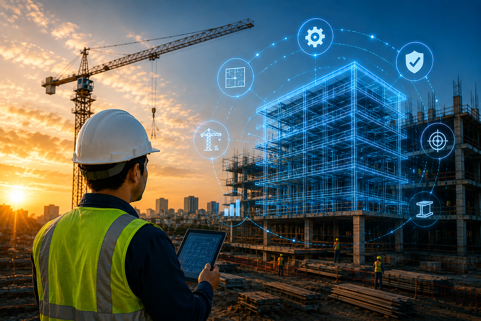 Industrial warehouse shed construction