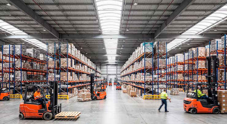 Industrial Warehousing Logistics Hubs Complex by D SCON